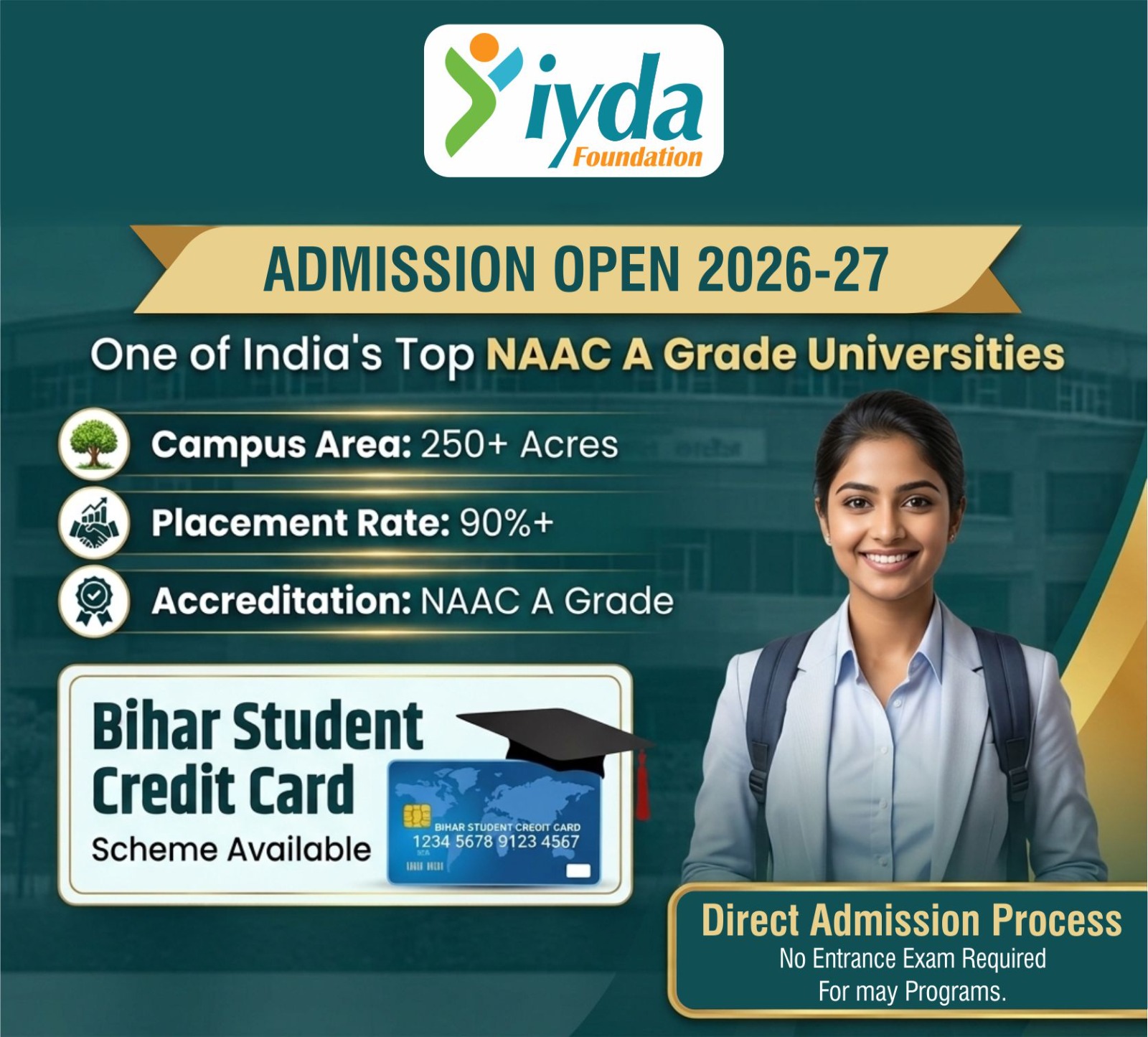 Bihar Student Credit Card - Admission Open